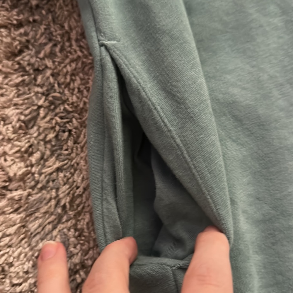 NWT Victoria's Secret PINK Varsity Oversized Half Zip Sweatshirt - Picture 6 of 14